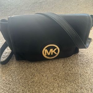 Michael Kors black crossbody purse